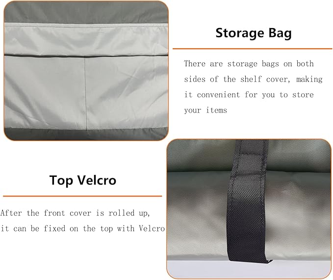 Heavy-Duty Waterproof Wire Shelf Cover, Garage Storage Shelving Protector, Universal Fit 36 x 18 x 72 Inch Rack Covers with 1" Tolerance (Sage Green)