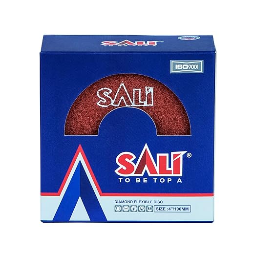 Sali 10 Pack Diamond Polishing Pads 4 Inch Wet Granite Stone Polish Pad Kit for Drill, Grinder, Polisher Polishing Pad for Concrete Marble Stone Countertop Quartz 1500 Grit