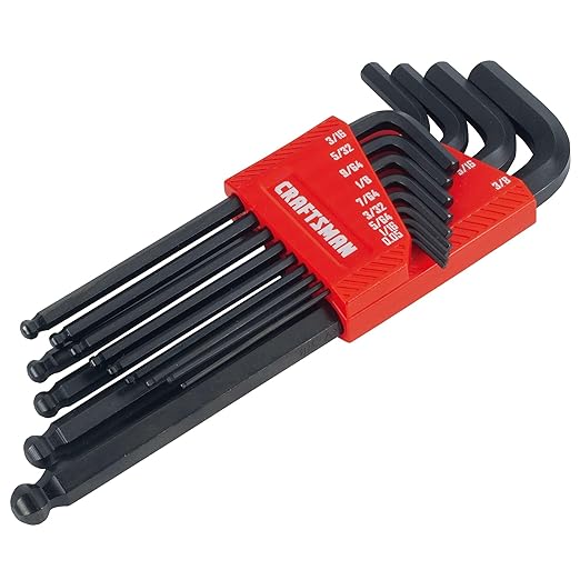 CRAFTSMAN Ball End Hex Key Set, 13 Piece (CMHT26013)