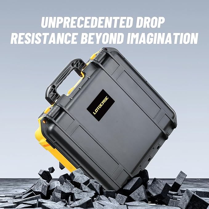 Case for Dewalt Oscillating Multi Tool – Fits DCS356B DCS354B DCS353B, Heavy-Duty Protective Tool Box for 20V Max Multi-Tool, Battery & Charger, Waterproof Hard Storage Case (Case Only)
