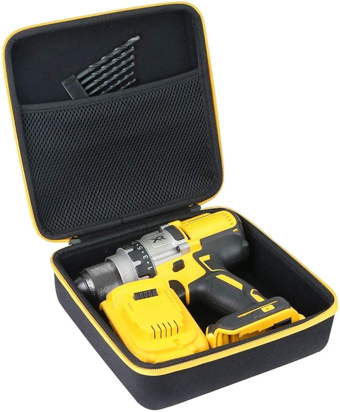 khanka Hard Tool Case Replacement for DEWALT 20V MAX XR Brushless Drill/Driver DCD791B / DCD991B
