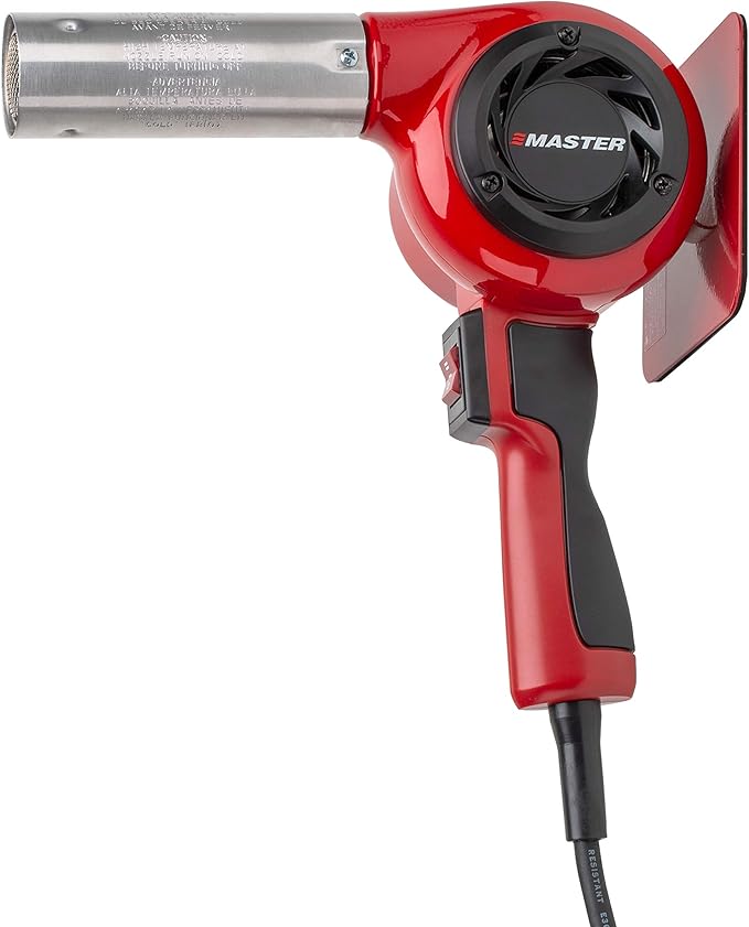 Master Appliance HG-801D Industrial Heat Gun, Quick Change Plug-In Heating Element, 1400° F, 120V, 2220W, 18.5 Amps, Engineered In USA
