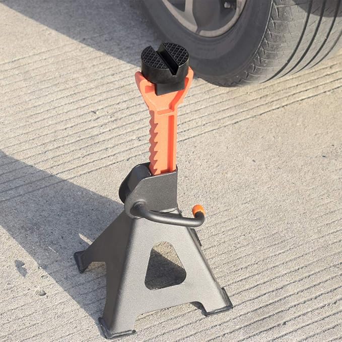 Universal Jack Stand Rubber Pad Adapter Rubber Slotted Frame Rail Pinch welds Protector Floor Jack Stands for Axle Jack 2 or 3 Tonne
