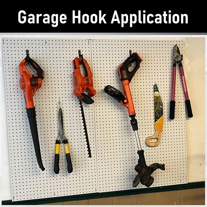 Garage Hook, 20Pcs Wall Mount Utility Hooks, 3.5Inch Heavy Duty Storage J Hanger