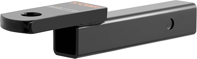 CURT 45020 Class 3 Trailer Hitch Ball Mount, Fits 2-Inch Receiver, 7,500 lbs, 1-Inch Hole, 2-In Drop, 3/4-Inch Rise