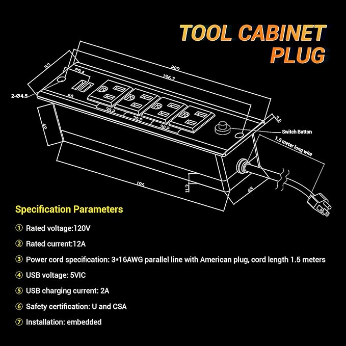 CHETTO C 72-inch Rolling Tool Chest Cabinet Mobile Workbench with 15 Storage Drawers and Wheels 3 Uper Cabinet Outlet SS Pegboard Stainless Steel Tool Box for Garage Warehouse