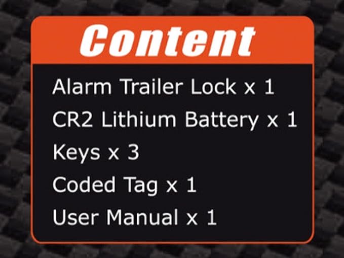 Eagle Skull Alarmed Stainless Steel Trailer Coupler Hitch Lock Alarm Camping Horse Boat Dump Cargo