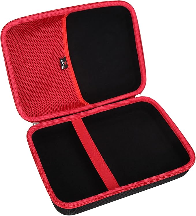 Mchoi Hard Carrying Case Suitable for TEROMAS Tire Inflator Air Compressor, Portable DC/AC Air Pump for Car Tires, Waterproof Shockproof Air Compressor Travel Protective Case, Case Only
