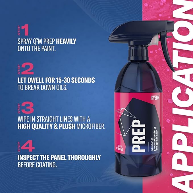 GYEON Prep Redefined 4 L - Pre Coating Car Prep Spray | Ceramic Coating Prep Spray for Proper Ceramic Coating Application