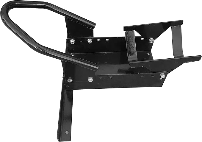 MaxxHaul 80077 Standard Motorcycle Wheel Chock with Pivoting Cradle