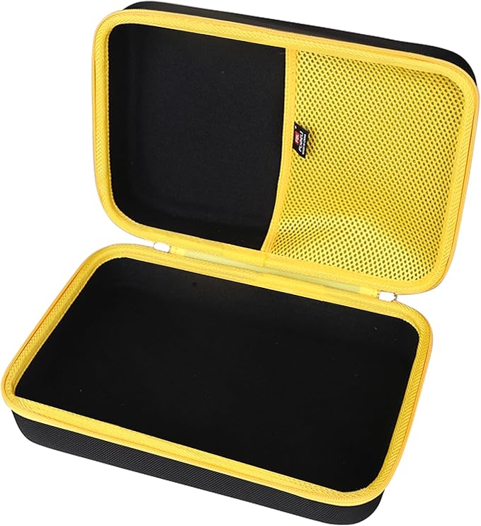 FBLFOBELI Hard Storage Carrying Case for Bullseye Pro/for KeenPower Digital Tire Inflator, Case Only (Yellow)