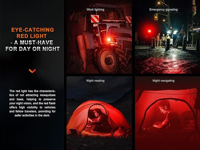 Fenix CL28R 2000 Lumen 2-in-1 Camping Lantern and Portable Work Light, USB-C Rechargeable, Continuous Brightness and Color Temperature Adjustment