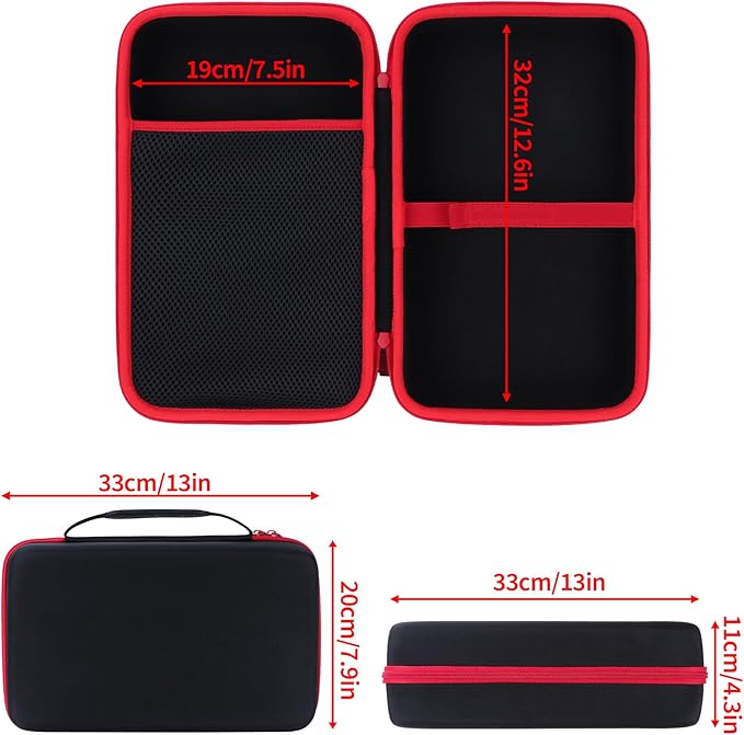 Storage Case Compatible with Boost X GBX155 / Boost Pro GB150 UltraSafe Jump Starter Portable Lithium Battery Booster Pack