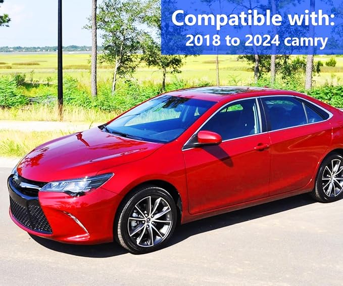 Trunk Envelope Style Mesh Cargo Net Compatible with Toyota Camry 2018 2019 2020 2021 2022 2023 2024 2025