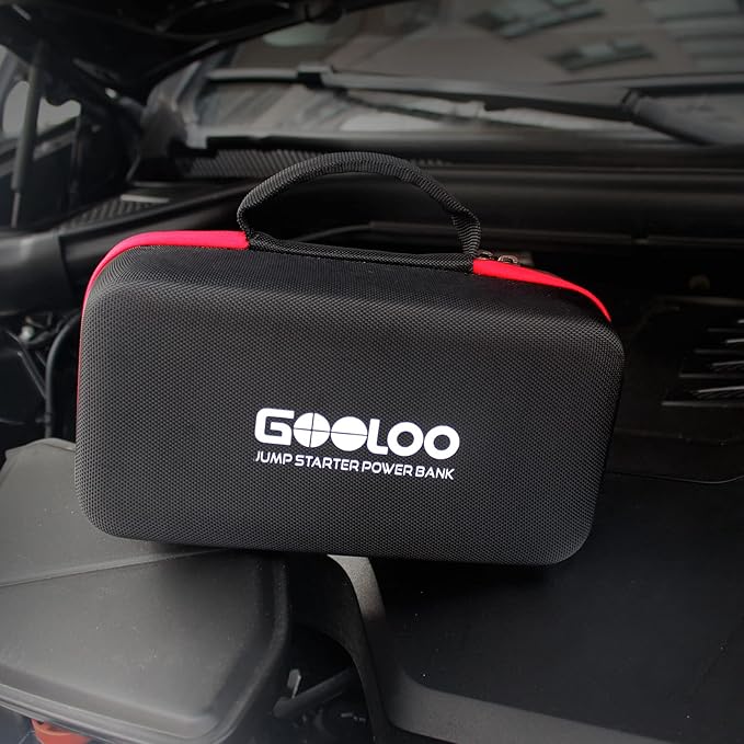 GOOLOO GT4000S Jump Starter 100W Two-Way Fast-Charging Portable Car Jump Starter EVA Storage Case