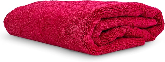 Chemical Guys MIC_723 Microfiber Towel (Red, 25" x 36"")