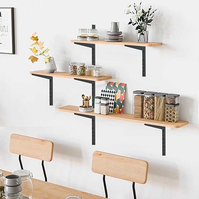 12‑Pack Dual‑Track Wall Shelf Rails – 47.5 in / 120 cm Heavy‑Duty Upright Standards for Adjustable Shelving in Pantries, Closets, Garages (White)