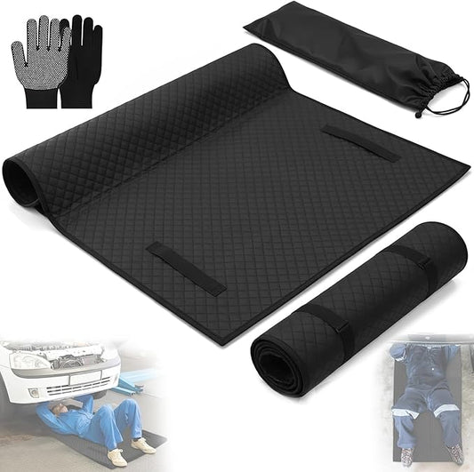 Magical Rolling Creeper Mat  – 58"x19" Mechanic Mat for Effortless Auto Repairs & Garage Work | Durable, Portable Mechanic Creeper for Truck Mechanics, DIY Enthusiasts, Ground Maintenance
