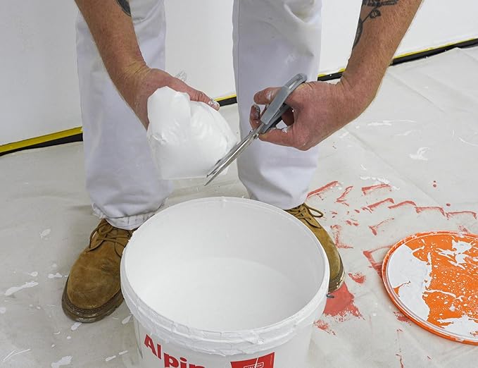 ROLLINGDOG 5PC 12" Paint Bucket Liners - Disposable, Easy Cleanup, Quick Color Change, Fits ROLLINGDOG Bucket #20144