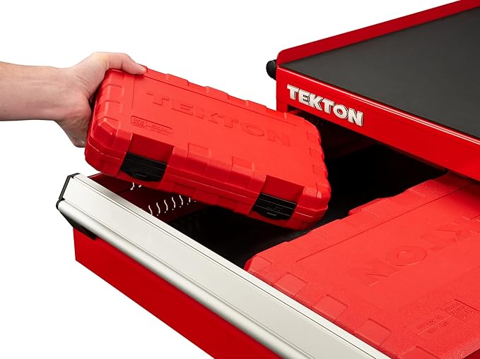 TEKTON 3/8 Inch Drive 6-Point Impact Socket Set, 37-Piece (1/4-1 in., 6-24 mm) | SID91402