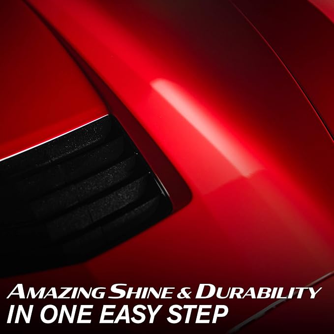 53410 Hybrid Solutions Ceramic Wet Wax, 1-Step Shine and Protection, Extreme Water Beading, Keeps Vehicle Cleaner for Longer, No Streaks, 26 oz. (Pack of 2)