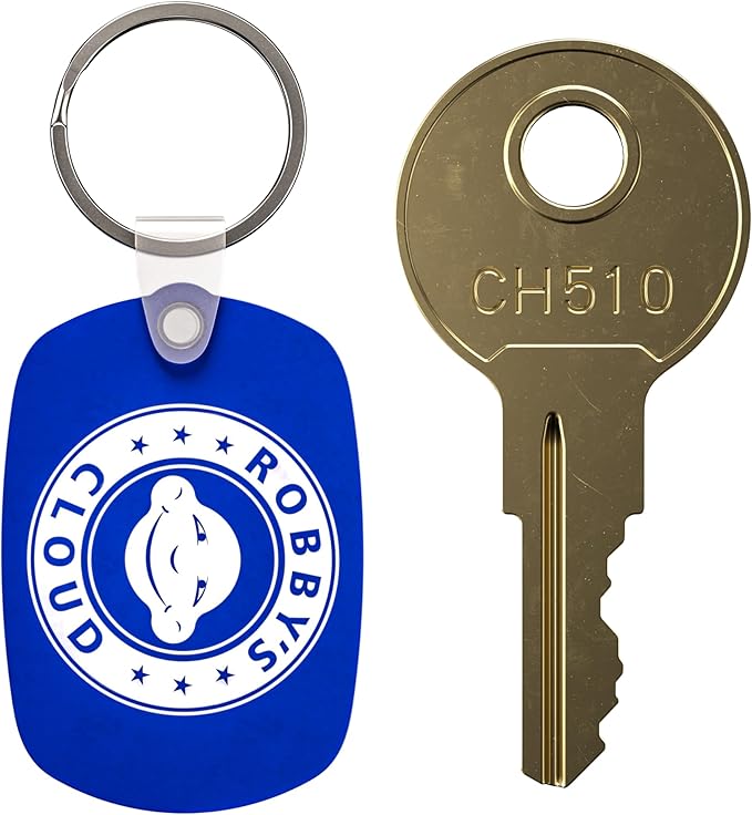 Robby's Cloud CH510 Replacement Key For Truck Tool Boxes and RV Compartments Marked CH-510-1 Keychain Included (1-Pack) - Key style May Vary