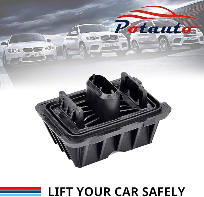 Potauto Upgraded 51718268885/51718233281 Car Jack Lift Pad Puck Support Compatible with BMW 323i 325i 328Ci 330i 645Ci 650i 745i 750i 760i M3 M6 X3 Z8 E46 E63 E64 E65 E66 E52 3 6 7 X3 Z4 Series