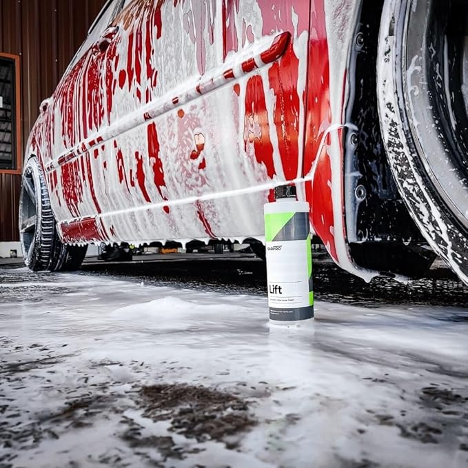 CARPRO Lift - Pre-Wash Snow Foam Car Wash Soap, Dissolves and Lifts Away a Large Amount of Dirt & Grime, Completely Touchless - Use in Bucket or Foam Cannon, Concentrated - 500ml (17oz)