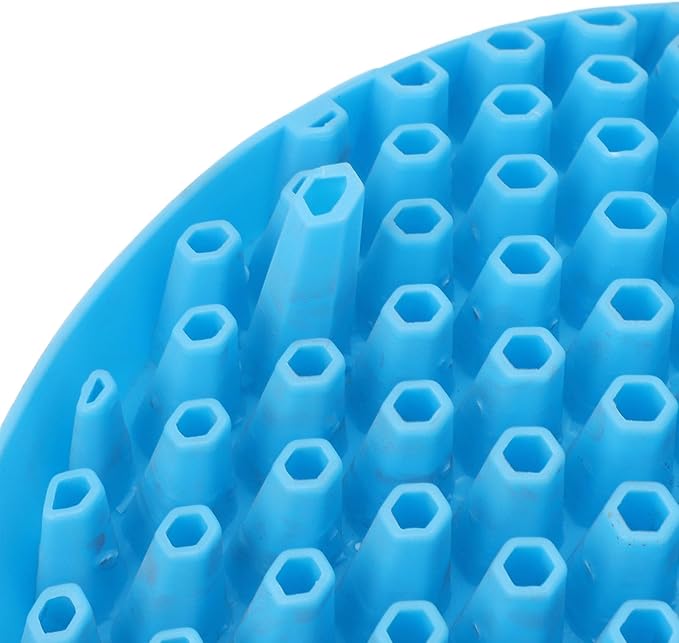 Efficient and Rugged Car Wash Bucket Insert for Dirt and Sediment Separation, Ideal for Auto Detailing (Blue)