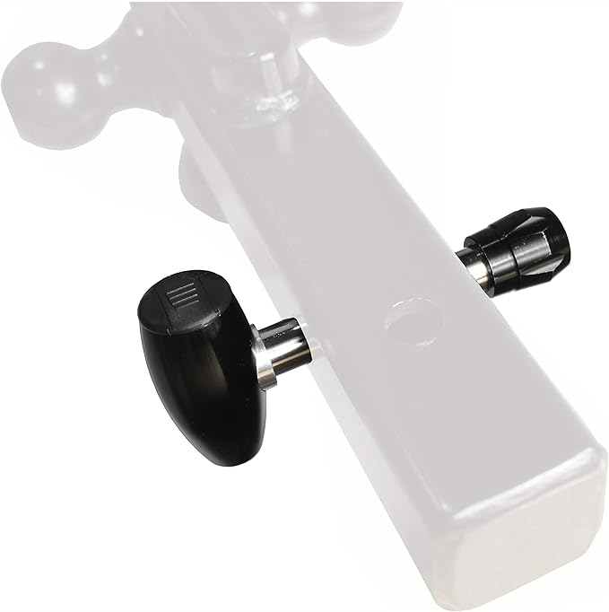MaxxHaul 70367: 5/8" Forged Steel Rotating Hitch Lock with Anodized Aluminum Locking Head