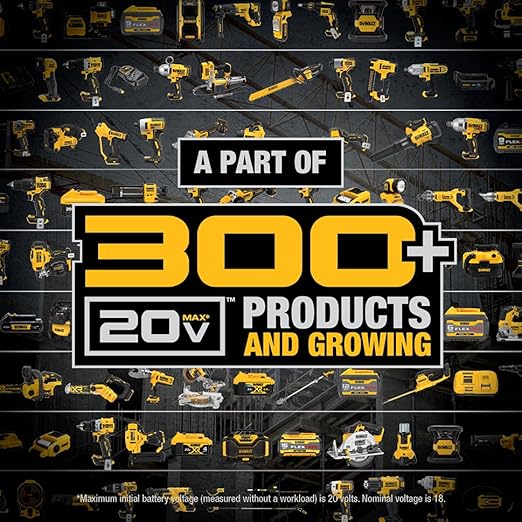 DEWALT 20V MAX Cordless Drill Driver Set, Electric Drill, Brushless 1/2 In 2 Speed, 2.0 Ah Battery and Charger Included, LED Light (DCD777D1)