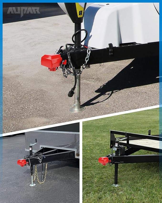 Anti-Theft Trailer Hitch Lock, Heavy-Duty Steel Trailer Lock