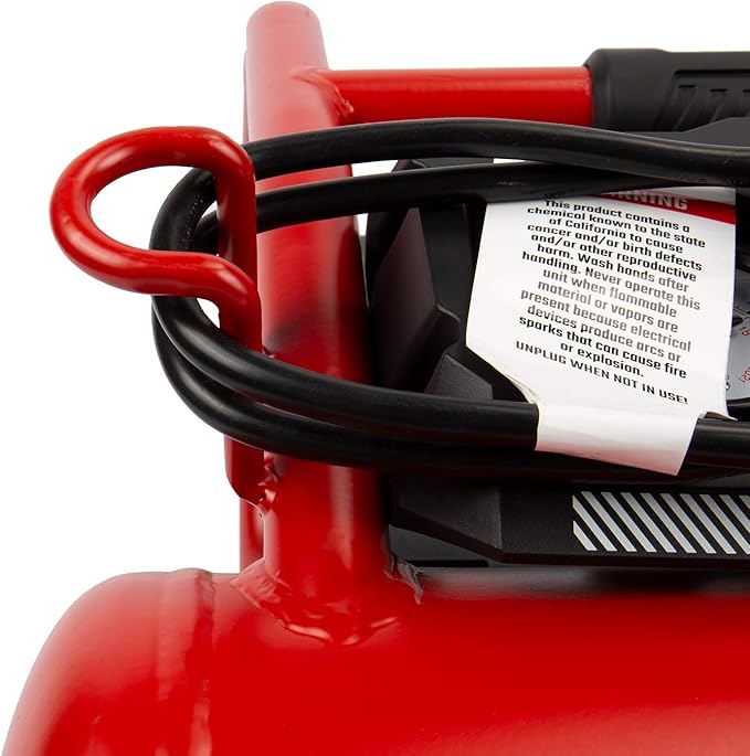 Craftsman Air Compressor 3 Gallon Portable Hotdog Air Compressor, Max 155 PSI 2.6 CFM@90psi Oil-Free Electric Workshop Air Compressors, CMXECXA0200341