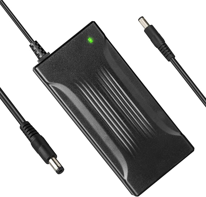54.6V 3A Charger for 48V 13S Lithium Li-ion Battery Pack, 48 Volt Universal Battery Charger with 3 pin XLR Connector, 5.5 * 2.5mm, 5.5 * 2.1mm Male Plug, 8mm 3 Prong Female Plug
