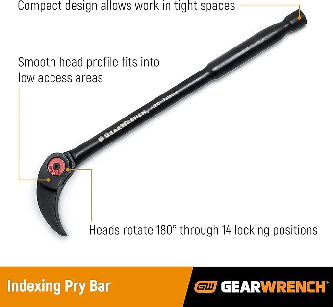 GEARWRENCH 24” Indexing Pry Bar - 82224