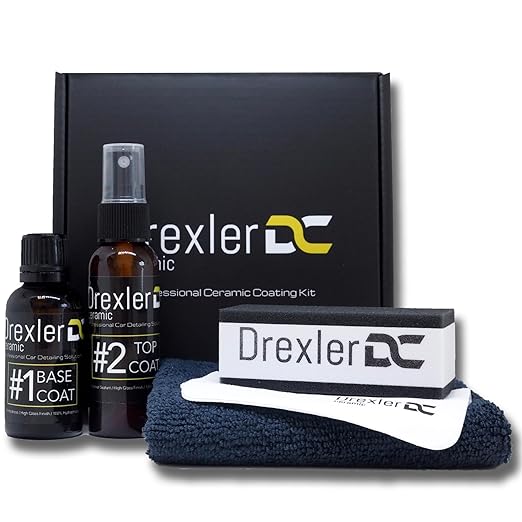 Coating Kit (30ml + 50ml) – Professional Car Paint Protection, High Gloss, Hydrophobic, Long-Lasting Shine 3–5 Years, Complete DIY Detailing Kit 9H Hardness