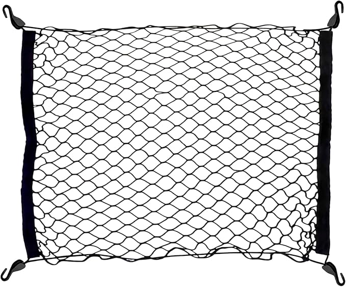 Rear Floor Style Trunk Mesh Cargo Net for Toyota Corolla Cross L LE XLE 2022-2025 - Car Accessories - Premium Trunk Organizers and Storage - Vehicle Carrier Organizer for Toyota Corolla Cross