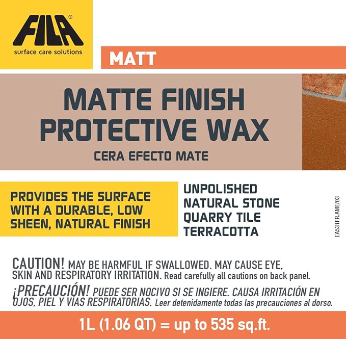 FILA Surface Care Solutions MATT Matte Liquid Wax, 1 L