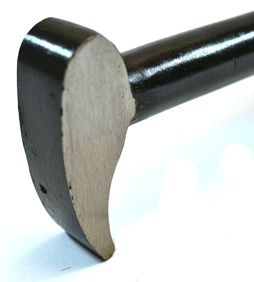 Groz 33153 20" Roll Head Pry Bar - Chrome Vanadium Steel, Heavy-Duty Forged Construction, Automotive Alignment Tool