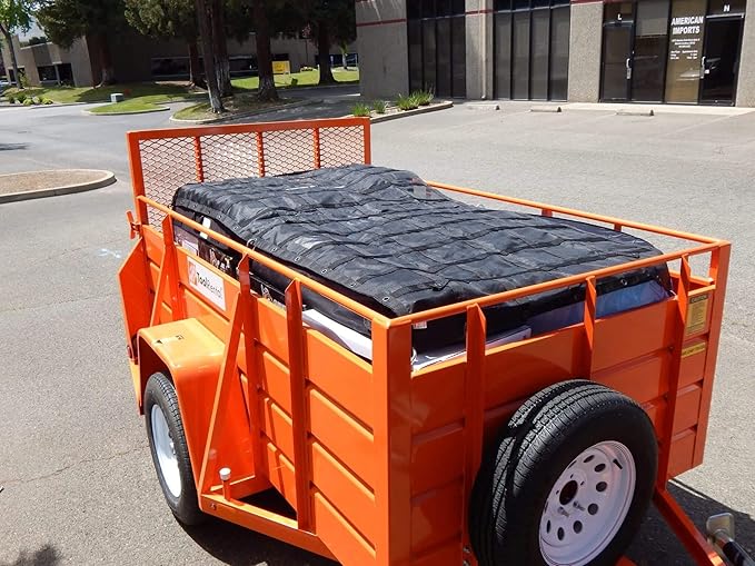 Gladiator Cargo Nets - Heavy Duty Cargo Net - Utility Beds and Trailers - (GUT-100) 4' x 10'