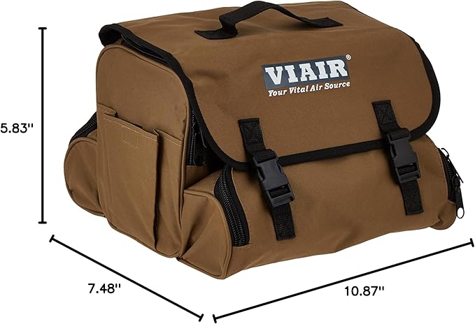 VIAIR 400P-RV - 40047 Tire Inflator Portable Air Compressor with RV Inflation Gun, 90 Degree Chuck | 12V Tire Pump Air Compressor Portable Heavy Duty 150 PSI, up to Class C Tires, Alligator Clips