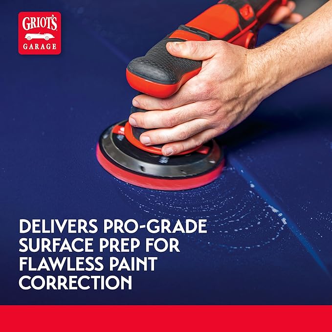 Griot's Garage Surface Prep Pad, Clay Bar Alternative for Car Detailing, Cleaning, Polishing and Paint Correction, Compatible with G9 Random Orbital Polisher, 6", 10680