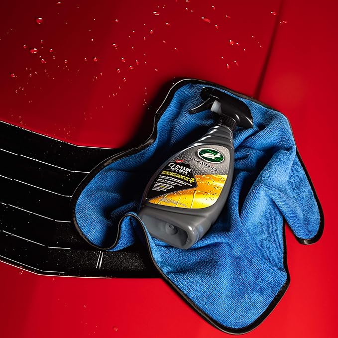 53410 Hybrid Solutions Ceramic Wet Wax, 1-Step Shine and Protection, Extreme Water Beading, Keeps Vehicle Cleaner for Longer, No Streaks, 26 oz. (Pack of 2)