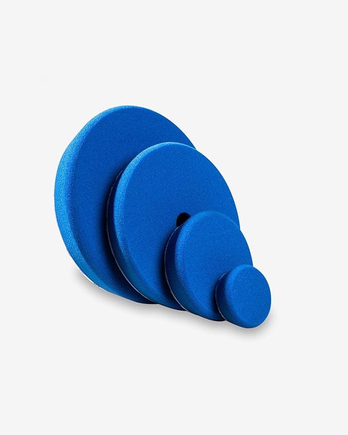 Adam's Polishes Premium Polisher Pads - Expertly Designed to Make Polishing and Paint Correction Easier - Color Coded to Match with Recommended Polishes or Compounds (6.5, Blue Compound Pad)