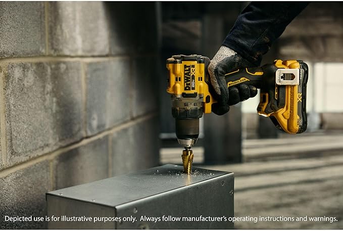 DEWALT 20V MAX XR Brushless Cordless 1/2 in. Drill Driver Kit With DEWALT POWERPACK Batteries and Charger (DCD801QQ2)