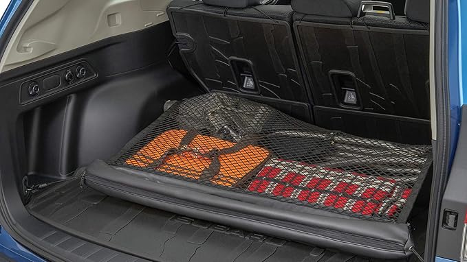 Subaru 2019-2024 Forester & 2025 Forester Wilderness Rear Compartment Cargo Net Black Mesh F551SSJ000 Genuine OEM