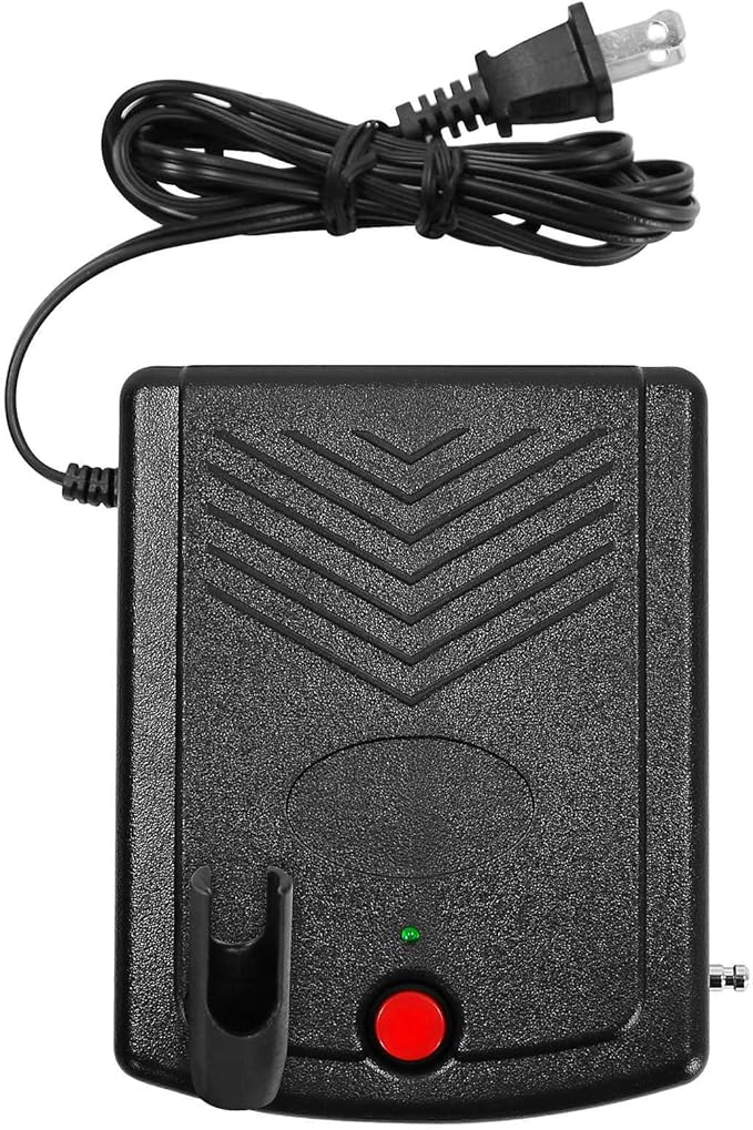 PointZero Mini Airbrush Compressor with Holder and 6 Ft. Hose - Quiet Portable Air Pump