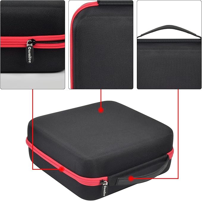 Tool Case for CRAFTSMAN V20 Cordless Tire Inflator Portable Air Compressor Pump, Digital Gauge & Bare Holder, CMCE521B Battery Powered Ball/Bicycle/Vehicle High-Pressure Pump Bag -Box Only