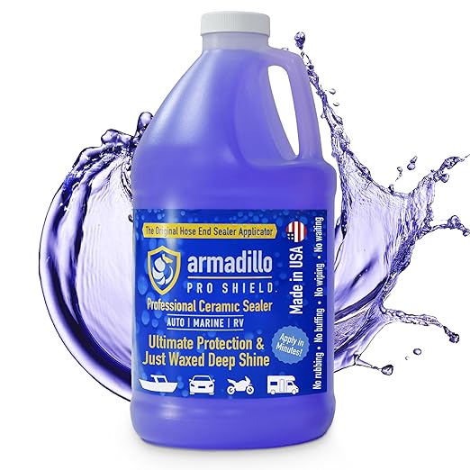 64 Oz Professional Ceramic Sealer Refill for Hose-End Sealer Applicator – Long-Lasting Hydrophobic Ceramic Coating for Cars, Boats and RVs