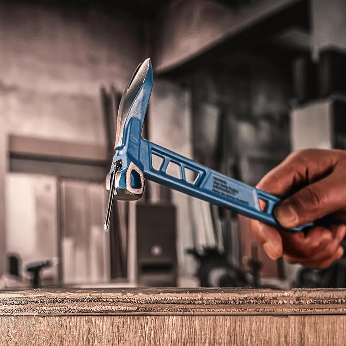 Real Steel 12" Nail Puller Cats Paw Pry Bar Double Ended Crowbar (0696)